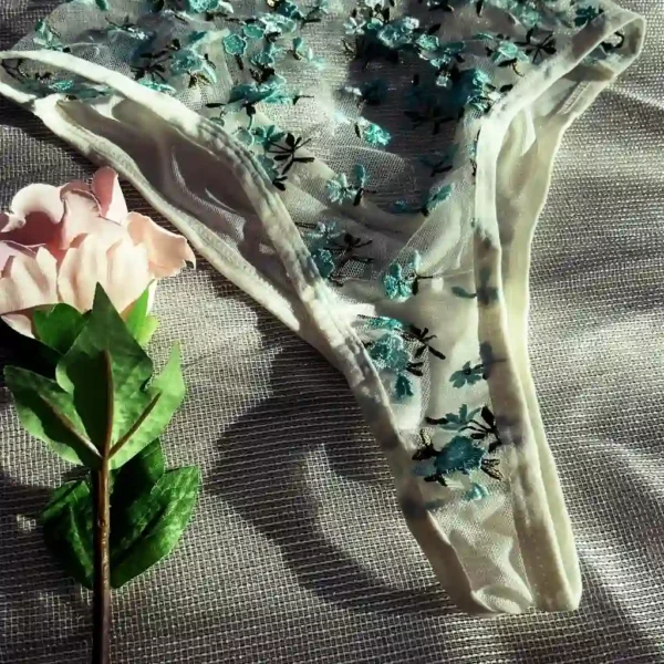 Azure Blossom Bodysuit