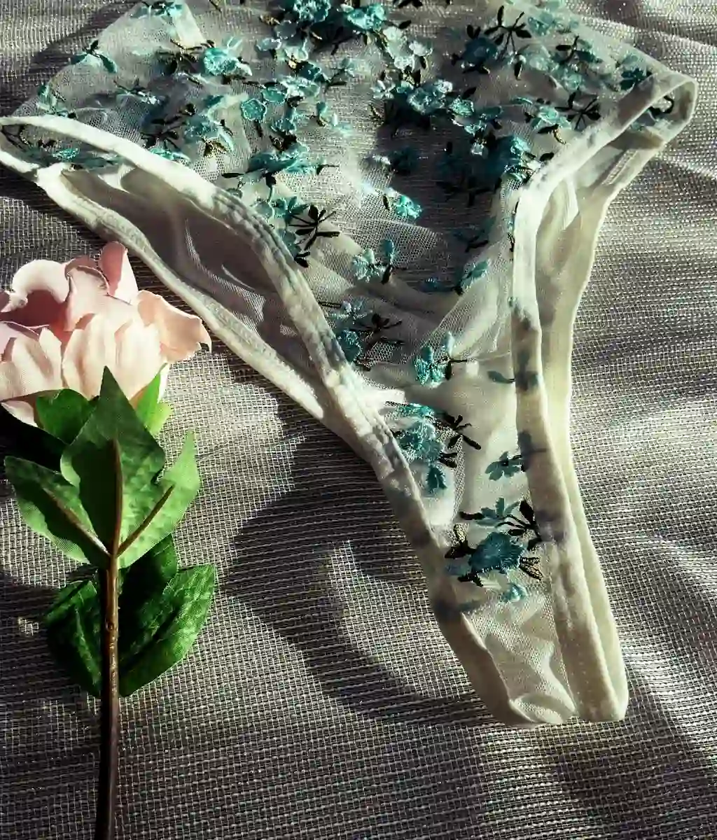 Azure Blossom Bodysuit