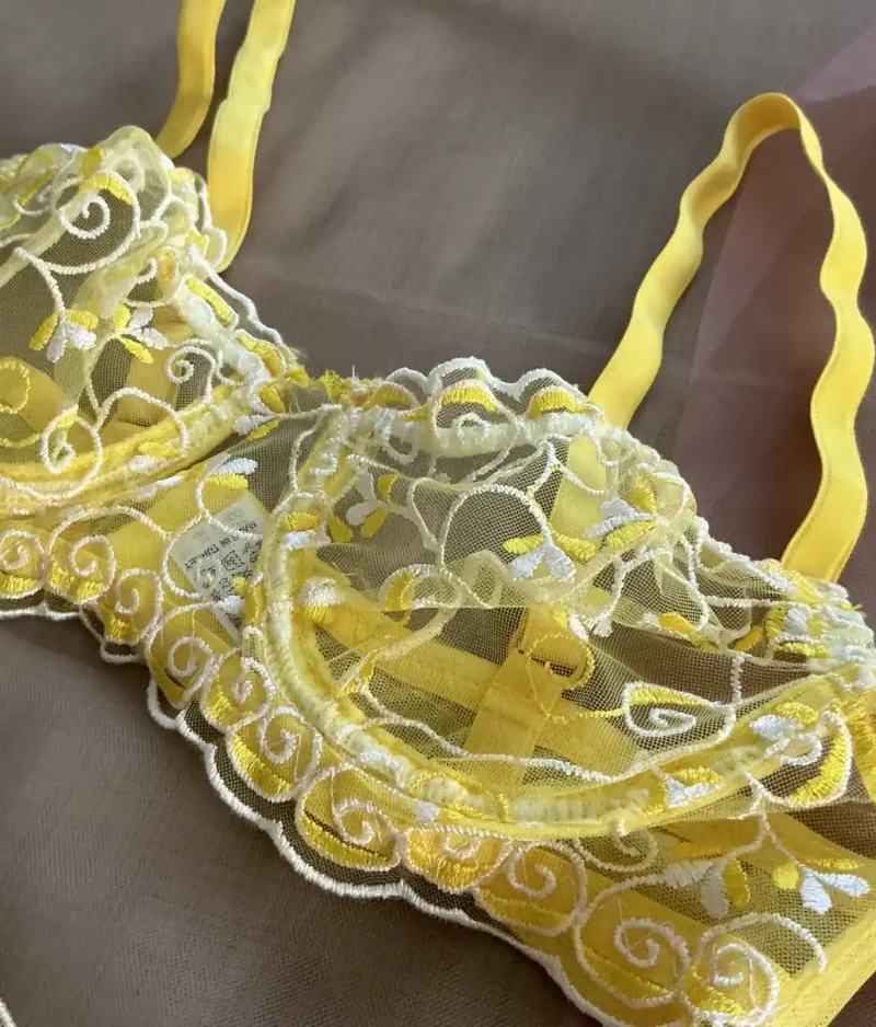 Sunlit Lace Bralet Set