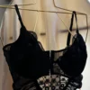 Velour Eclipse Bralet