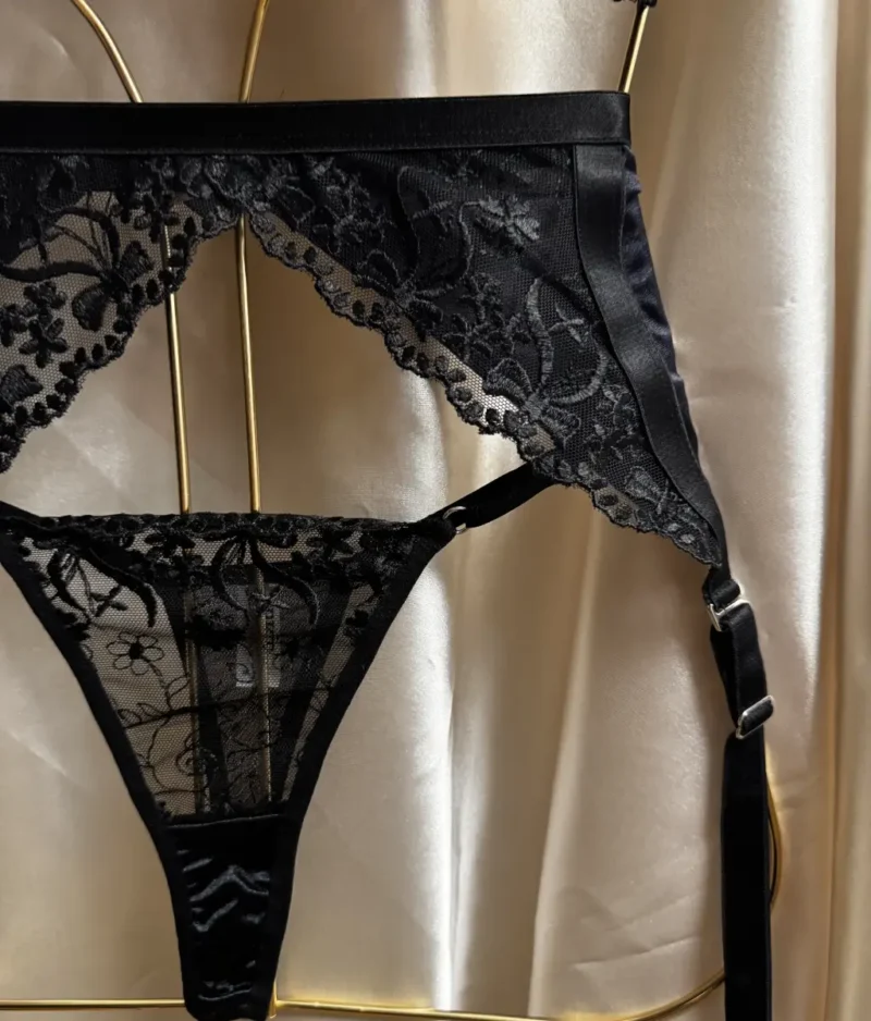 Velour Obsession Jartiyer Takımı